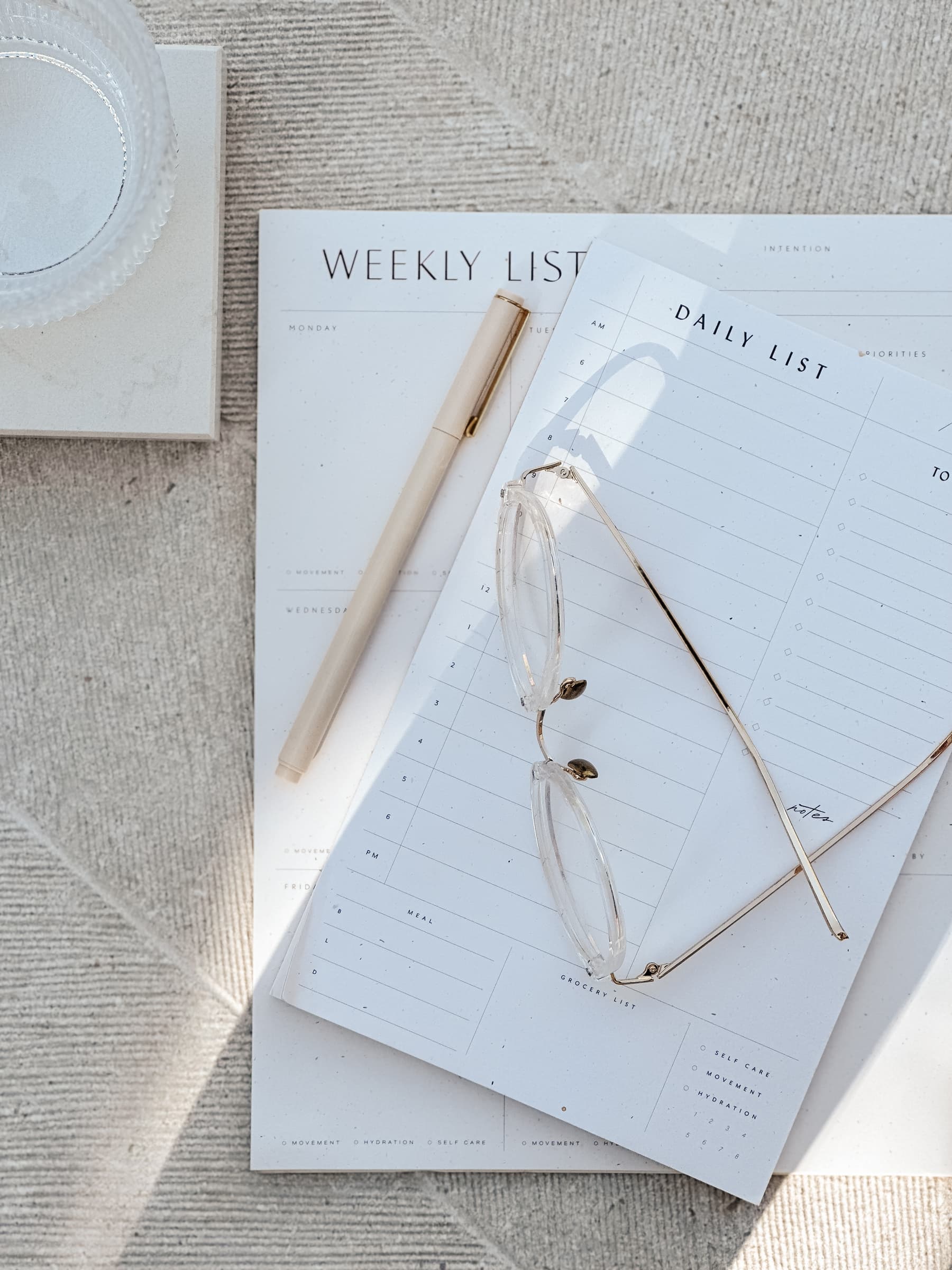 Daily planning